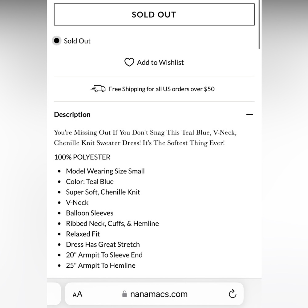 Aspen Autinhs Chanille long sleeve sweater dress - Picture 6 of 10